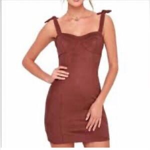 Free People NWT Copper Mini Dress
